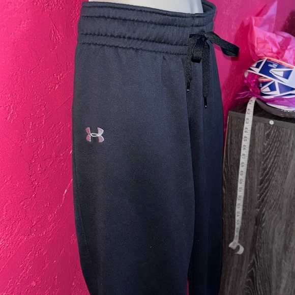 Under Armour black track pants. Size small. - Picture 3 of 10